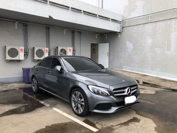 ขายรถ Mercedes Benz C350e ปี 2018 สีเทา Plug-in Hybrid
